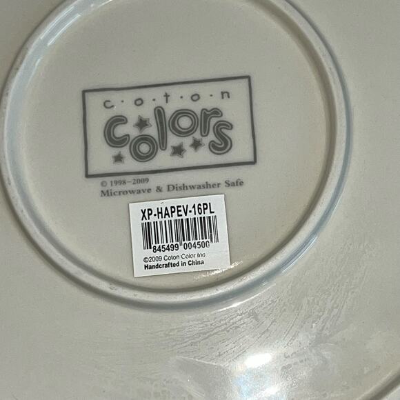 Happy Everything Big Dot Plate Coton Colors Colorful Festive Birthday Holiday - Picture 9 of 11